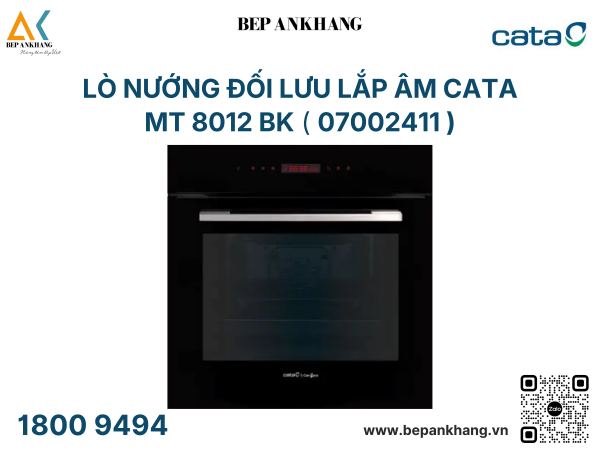 Lò nướng âm tủ Cata MT 8012 BK 